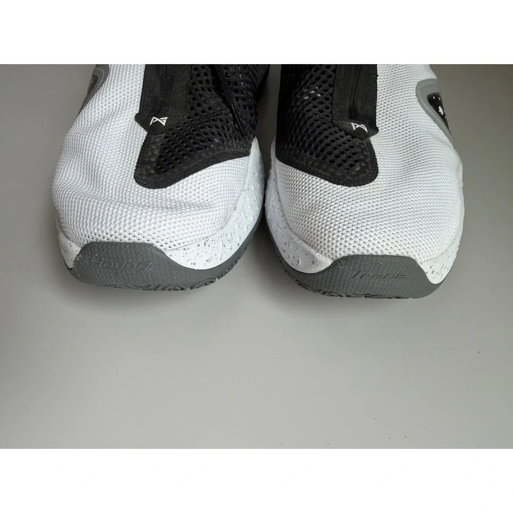 Nike PG‎ 4 Paul George Black White Basketball Shoes CD5079-100 Mens Size 17